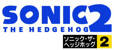 Sonic the Hedgehog 2 logo for Sega Mega Drive